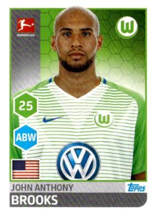 John Brooks – Fussball Bundesliga 2017/18, Nr. 261