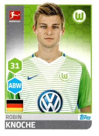Robin Knoche – Fussball Bundesliga 2017/18, Nr. 264
