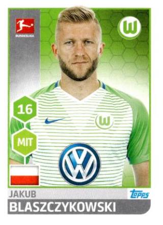 Jakub Błaszczykowski – Fussball Bundesliga 2017/18, Nr. 268
