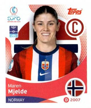 Maren Mjelde – UEFA Women's Euro 2025, Nr. 46