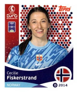 Cecilie Hauståker Fiskerstrand – UEFA Women's Euro 2025, Nr. 47