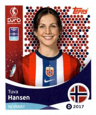 Tuva Hansen – UEFA Women's Euro 2025, Nr. 49