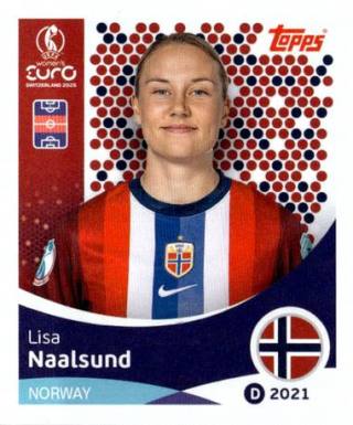 Lisa Naalsund – UEFA Women's Euro 2025, Nr. 54