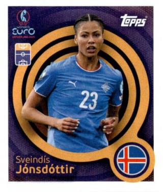 Sveindis Jonsdottir – UEFA Women's Euro 2025, Nr. 61