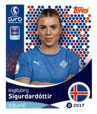 Ingibjörg Sigurðardóttir – UEFA Women's Euro 2025, Nr. 64