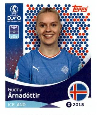 Guðný Árnadóttir – UEFA Women's Euro 2025, Nr. 66