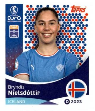 Bryndis Nielsdottir – UEFA Women's Euro 2025, Nr. 74