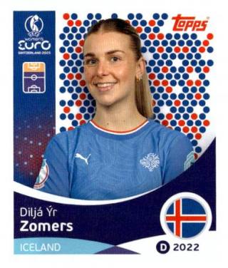 Diljá Ýr Zomers – UEFA Women's Euro 2025, Nr. 75