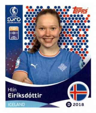 Hlín Eiríksdóttir – UEFA Women's Euro 2025, Nr. 76