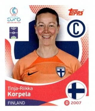 Tinja-Riikka Korpela – UEFA Women's Euro 2025, Nr. 78