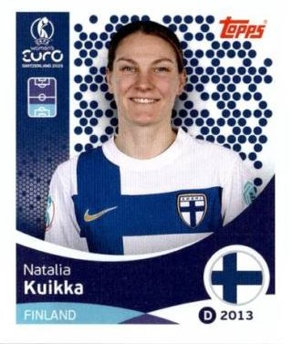 Natalia Kuikka – UEFA Women's Euro 2025, Nr. 80