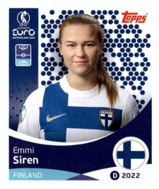 Emmi Siren – UEFA Women's Euro 2025, Nr. 83