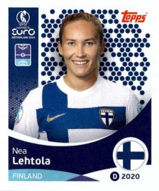 Nea Lehtola – UEFA Women's Euro 2025, Nr. 84