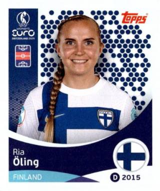Ria Öling – UEFA Women's Euro 2025, Nr. 86