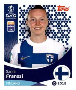 Sanni Franssi – UEFA Women's Euro 2025, Nr. 90