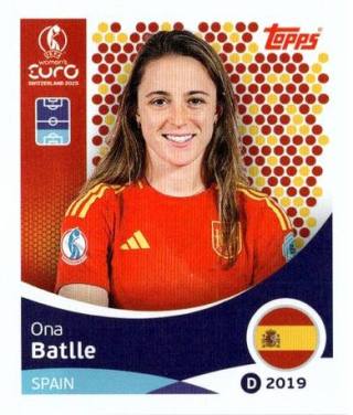 Ona Batlle – UEFA Women's Euro 2025, Nr. 96