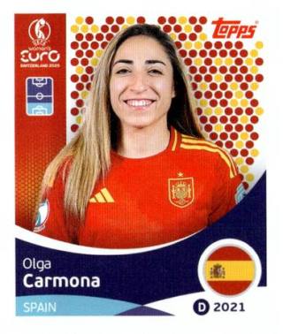 Olga Carmona – UEFA Women's Euro 2025, Nr. 98
