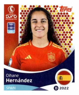 Oihane Hernández – UEFA Women's Euro 2025, Nr. 99