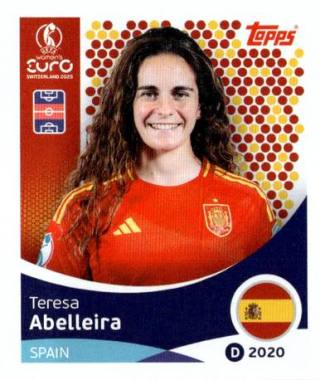 Teresa Abelleira – UEFA Women's Euro 2025, Nr. 102