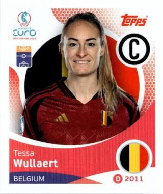 Tessa Wullaert – UEFA Women's Euro 2025, Nr. 126