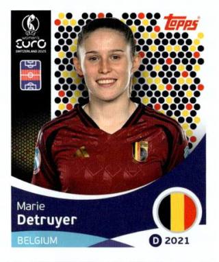 Marie Detruyer – UEFA Women's Euro 2025, Nr. 134