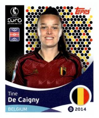 Tine De Caigny – UEFA Women's Euro 2025, Nr. 135