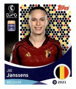 Jill Janssens – UEFA Women's Euro 2025, Nr. 139