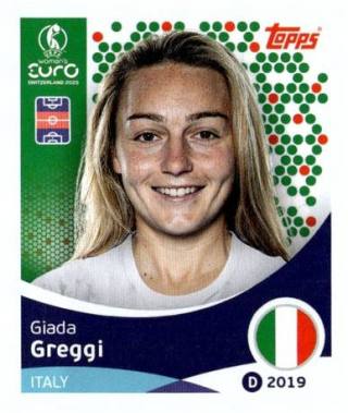 Giada Greggi – UEFA Women's Euro 2025, Nr. 151