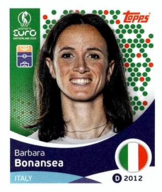 Barbara Bonansea – UEFA Women's Euro 2025, Nr. 155