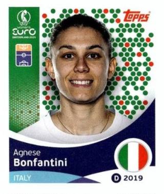 Agnese Bonfantini – UEFA Women's Euro 2025, Nr. 156
