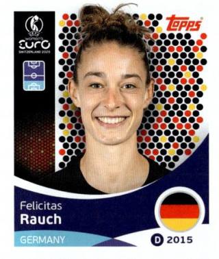 Felicitas Rauch – UEFA Women's Euro 2025, Nr. 180