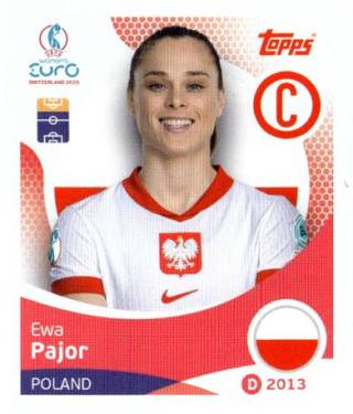 Ewa Pajor – UEFA Women's Euro 2025, Nr. 190