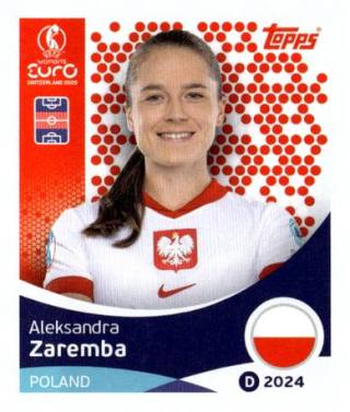 Aleksandra Zaremba – UEFA Women's Euro 2025, Nr. 200