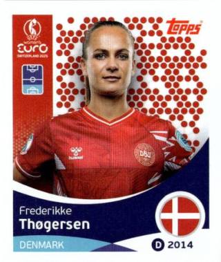 Frederikke Thøgersen – UEFA Women's Euro 2025, Nr. 208
