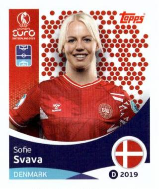 Sofie Svava – UEFA Women's Euro 2025, Nr. 209
