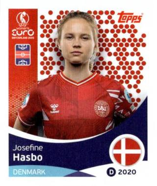Josefine Hasbo – UEFA Women's Euro 2025, Nr. 213