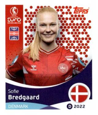 Sofie Bredgaard – UEFA Women's Euro 2025, Nr. 214