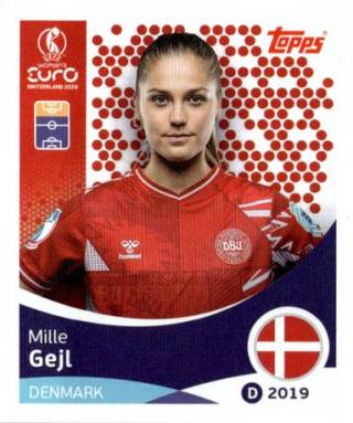 Mille Gejl – UEFA Women's Euro 2025, Nr. 219
