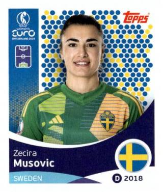 Zećira Mušović – UEFA Women's Euro 2025, Nr. 223