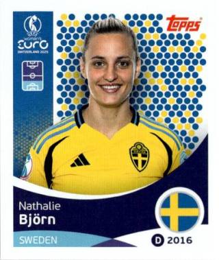 Nathalie Björn – UEFA Women's Euro 2025, Nr. 227