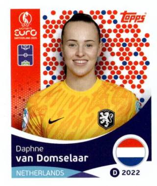 Daphne van Domselaar – UEFA Women's Euro 2025, Nr. 287