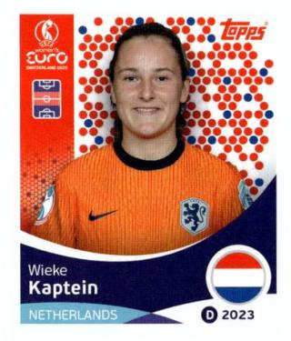 Wieke Kaptein – UEFA Women's Euro 2025, Nr. 294