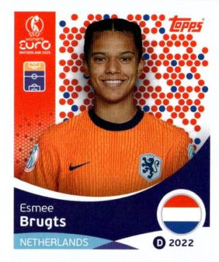 Esmee Brugts – UEFA Women's Euro 2025, Nr. 299