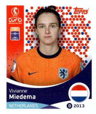 Vivianne Miedema – UEFA Women's Euro 2025, Nr. 300