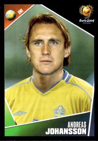 Andreas Johansson – UEFA Euro 2004 Portugal, Nr. 187