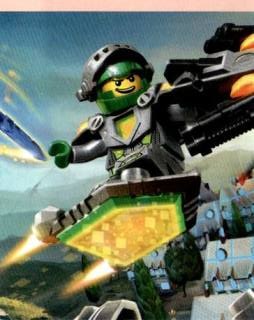 Sticker 8 – LEGO Nexo Knights, Nr. 8