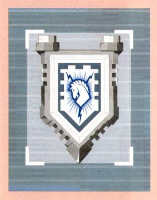 Sticker 63 – LEGO Nexo Knights, Nr. 63