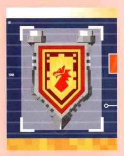 Sticker 73 – LEGO Nexo Knights, Nr. 73