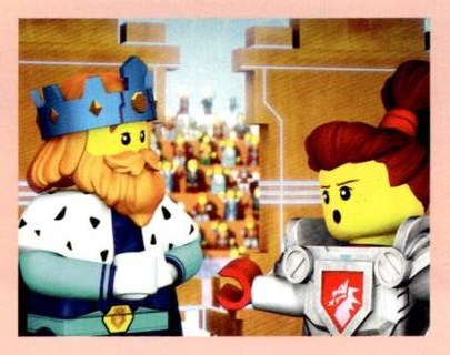 Sticker 76 – LEGO Nexo Knights, Nr. 76