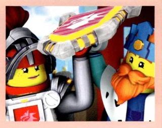 Sticker 77 – LEGO Nexo Knights, Nr. 77